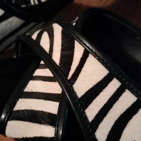 Calf Hair Wedges - Picture 2 of 6